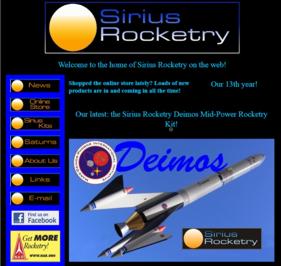 Enter the Sirius Rocketry Informational Site Now!